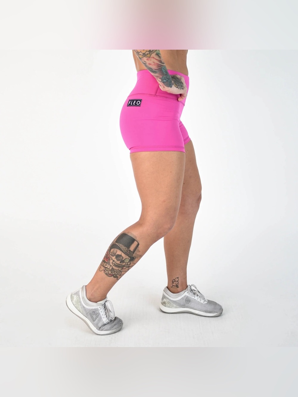 FLEO ROSE Power High Rise Shorts - Picture 4 of 5